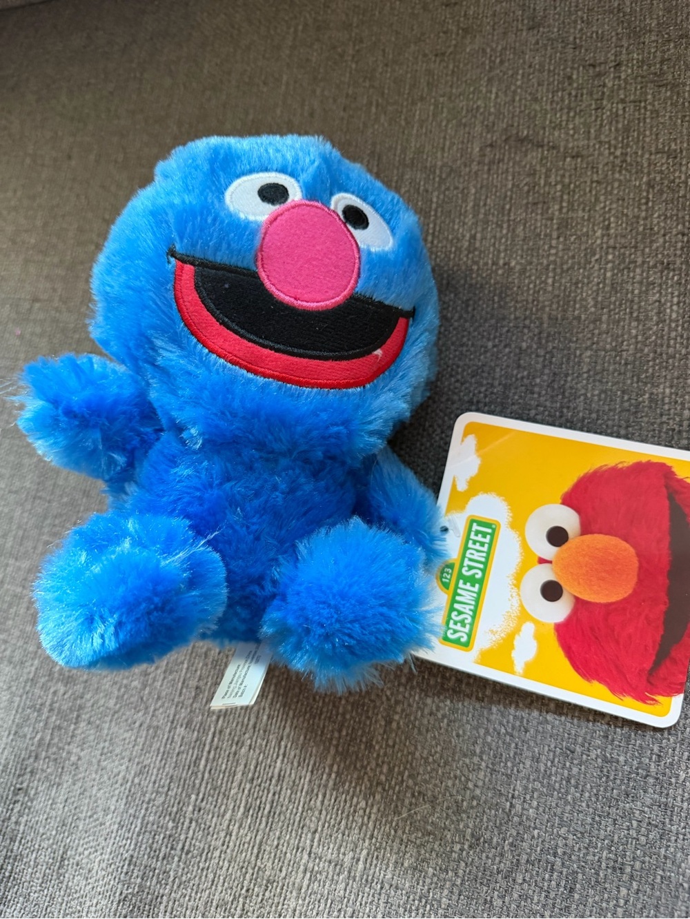 Sesame Street Grover Plush Stuffed Animal Blue Muppet Toy w/ Tag